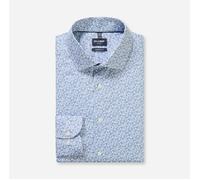 OLYMP Langarmhemd Luxor Modern Fit – Herren, 100% Baumwolle, bleu, Gr. 42