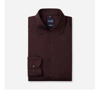 Businesshemd OLYMP "OLYMP Luxor, Comfort Fit, New Kent", Herren, Gr. 40, Normaler Arm, braun (chianti), 100% Baumwolle, Hemden (85331625-40) chianti