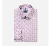 OLYMP Luxor Modern Fit Hemd pink, Bedruckt