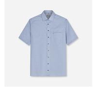 OLYMP Businesshemd Luxor – Comfort-Fit, Herren, New Kent, 100% Baumwolle, rauchblau, Gr. 40