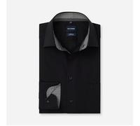 OLYMP Hemd Luxor Modern Fit New Kent – extra langer Arm – Schwarz Gr. 44