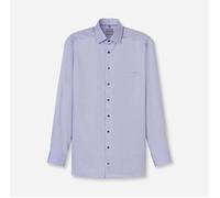 OLYMP Herren Oberhemd Langarm Luxor,Faux Uni,466 Comfort Fit 20,13 New Kent,Viola 83,41