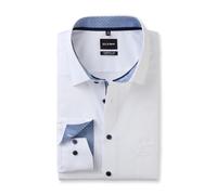 OLYMP Luxor Big & Tall Comfort Fit Hemd weiss, Einfarbig