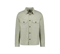 OLYMP Casual Regular Fit Hemdjacke oliv, Einfarbig