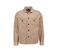 Hemdjacke OLYMP, Herren, Gr. XXL, beige, Cord, Obermaterial: 100% Baumwolle, casual, oversize normal, Langarm Manschette, Jacken, Die perfekte Kombination aus Hemd und Jacke für jeden Anlass, aus Cord