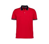 OLYMP Casual Regular Fit Poloshirt Kurzarm rot