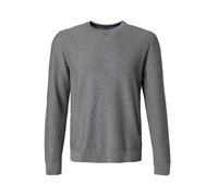 OLYMP Strickpullover Langarm Rundhals extrafeine Baumwolle Grau XXL