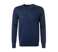 OLYMP Pullover Herren Regular Fit Rundhals blau, XXL