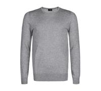 OLYMP Pullover Herren Regular Fit Rundhals grau, M