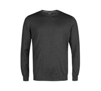 OLYMP Pullover Herren Regular Fit Rundhals Merinowolle blau, M