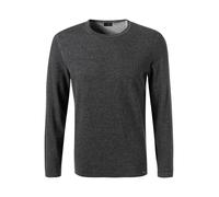 OLYMP Level Five Body Fit Longsleeve anthrazit, Einfarbig