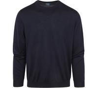 Olymp Pullover O-Hals Wolle Dunkelblau - Größe XL Dunkelblau XL