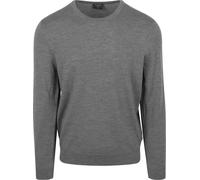 Olymp Pullover O-Hals Wolle Grau - Größe 3XL Grau 3XL