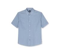OLYMP Casual Modern Fit Hemd Kurzarm blau