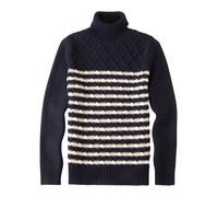 OLYMP - Rollkragenpullover blau - Gr. - S