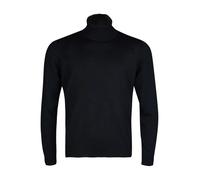 OLYMP Rollkragenpullover Herren Regular Fit Schurwolle blau, 3XL