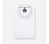 OLYMP SATIN LANGARM HEMD MODERN FIT WEISS - 45 - XXL