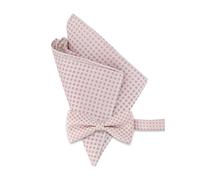 OLYMP Schleife + Einstecktuch Herren rosa, One Size