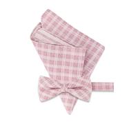 OLYMP Schleife + Einstecktuch Herren rosa, One Size