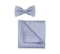 OLYMP - Set - Fliege/Einstecktuch blau