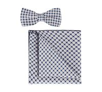 OLYMP Set Fliege, Einstecktuch rose, Gemustert