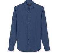 OLYMP SIGNATURE Casual, Premium Hemd, tailored fit, Blau, Kent, 39 (8505441439)
