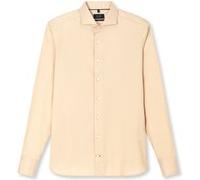 OLYMP SIGNATURE Casual, Premium Hemd, tailored fit, Braun, Haifisch, 38 (8519842438)