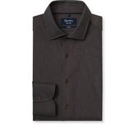 OLYMP SIGNATURE Casual, Premium Hemd, Tailored Fit, Braun, Kent, 38 (8505442838)