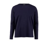 OLYMP SIGNATURE Casual Regular Fit Longsleeve marine, Einfarbig