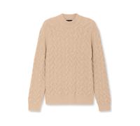 OLYMP SIGNATURE Casual Regular Fit Pullover caramel, Zopfmuster