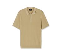 OLYMP SIGNATURE Casual Regular Fit Strickpolo beige, Einfarbig