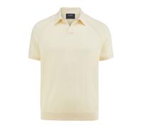 OLYMP SIGNATURE Casual Regular Fit Strickpolo ecru, Einfarbig