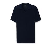 OLYMP SIGNATURE Casual Regular Fit Strickpolo nachtblau, Einfarbig