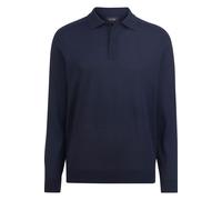 OLYMP SIGNATURE Strick Premium Polo langarm Herren, Blau, , M (84026414M)