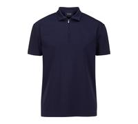 OLYMP SIGNATURE Wirk Premium Poloshirt Herren, Blau, Kurzarm, M (84005218M)