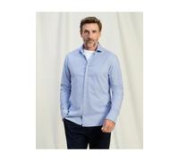 OLYMP SIGNATURE Casual Tailored Fit Flanellhemd bleu, Hahnentritt