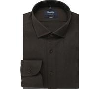 OLYMP SIGNATURE Casual Tailored Fit Hemd braun, Faux-uni