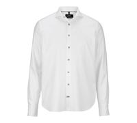OLYMP SIGNATURE Casual Tailored Fit Hemd weiss, Einfarbig