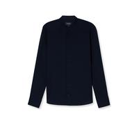 OLYMP SIGNATURE Casual Tailored Fit Leinenhemd blau, Faux-uni