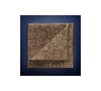 OLYMP SIGNATURE Einstecktuch beige/weiss, Gemustert