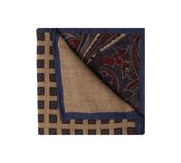 OLYMP SIGNATURE Einstecktuch camel, Gemustert