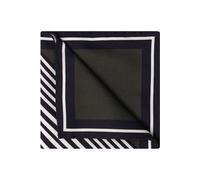 OLYMP SIGNATURE Einstecktuch grün/blau/weiss, Gestreift