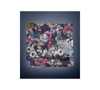 OLYMP SIGNATURE Einstecktuch nachtblau, Gemustert