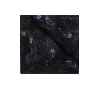 OLYMP SIGNATURE Einstecktuch schwarz/blau/weiß, Blumen