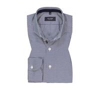 OLYMP Signature Hemd Herren Slim Fit Langarm Baumwolle blau, 41