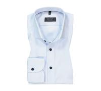 OLYMP Signature Hemd Herren Langarm Baumwolle blau, 42