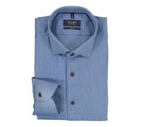 OLYMP SIGNATURE Casual, Premium Hemd, tailored fit, Blau, Kent, 42 (8505441142)