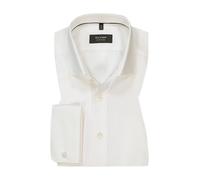 OLYMP Signature Hemd Herren Slim Fit Umschlagmanschetten Baumwolle weiß, 41