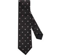 OLYMP SIGNATURE Krawatte blau/rosa, Gemustert