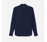 OLYMP SIGNATURE Soft Business Tailored Fit Hemd marine, Einfarbig